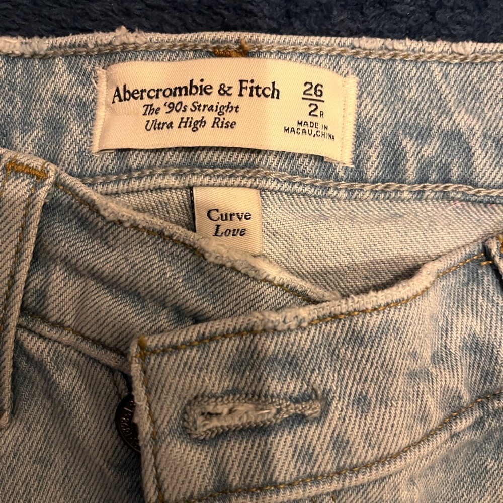 Abercrombie & Fitch Light Blue Women's Jeans